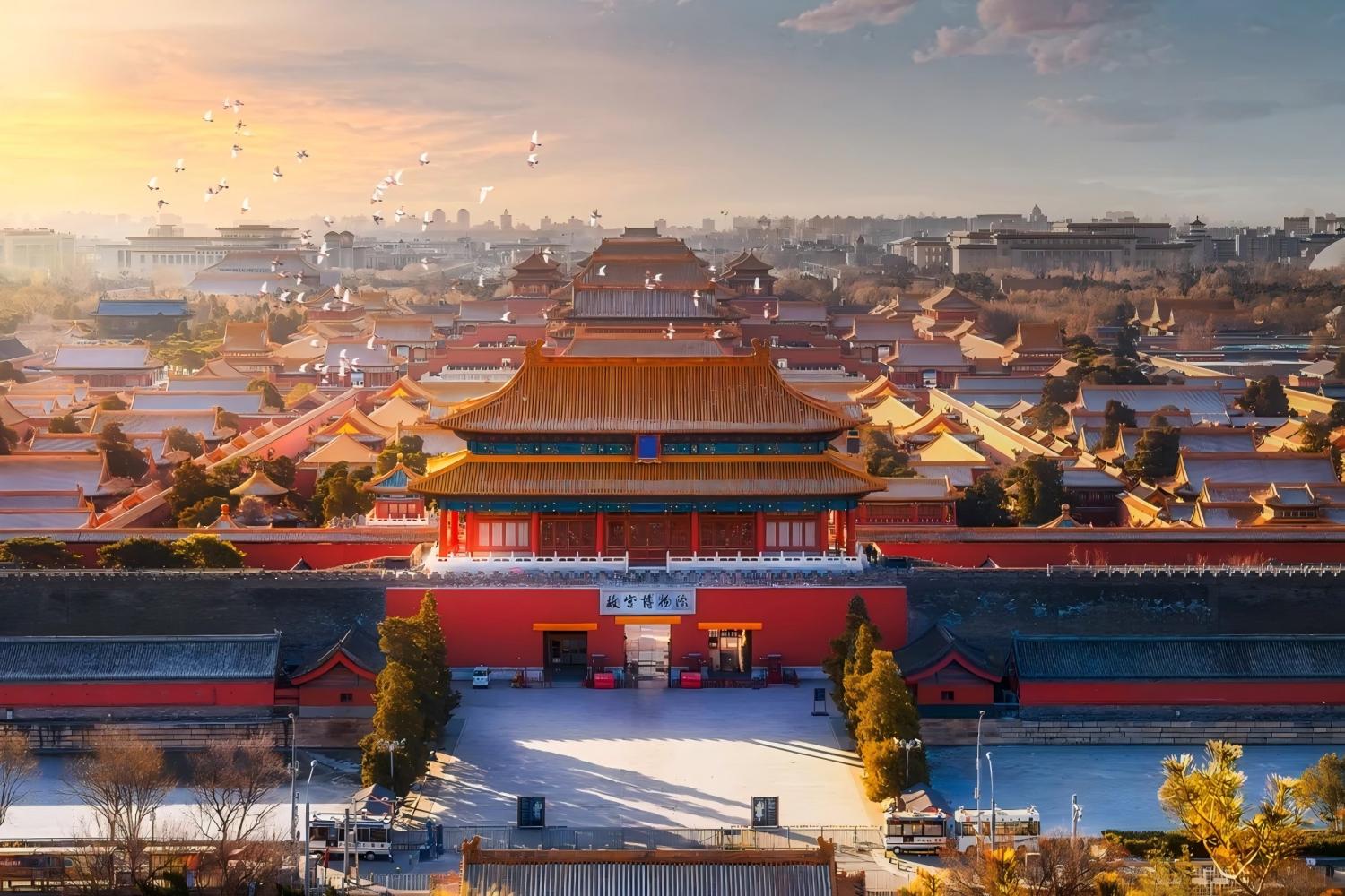 Tiananmen Square, Forbidden City, Chinese Medicine Experience, Beijing's Roast Duck Dinner