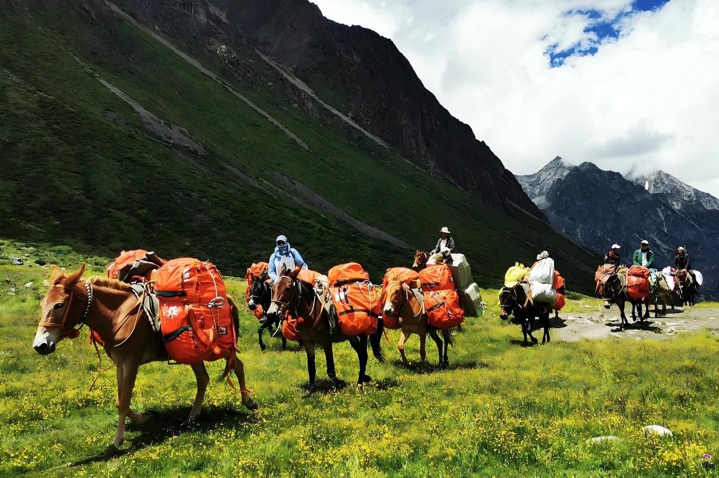 Beauty of Mt. Siguniang: Shuangqiao Valley, Mt. Siguniang - Danba