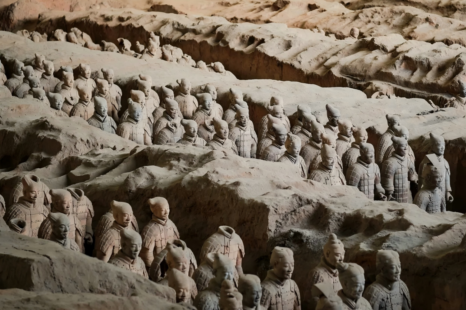 The Terracotta Army and a Traditional Cave Dwelling