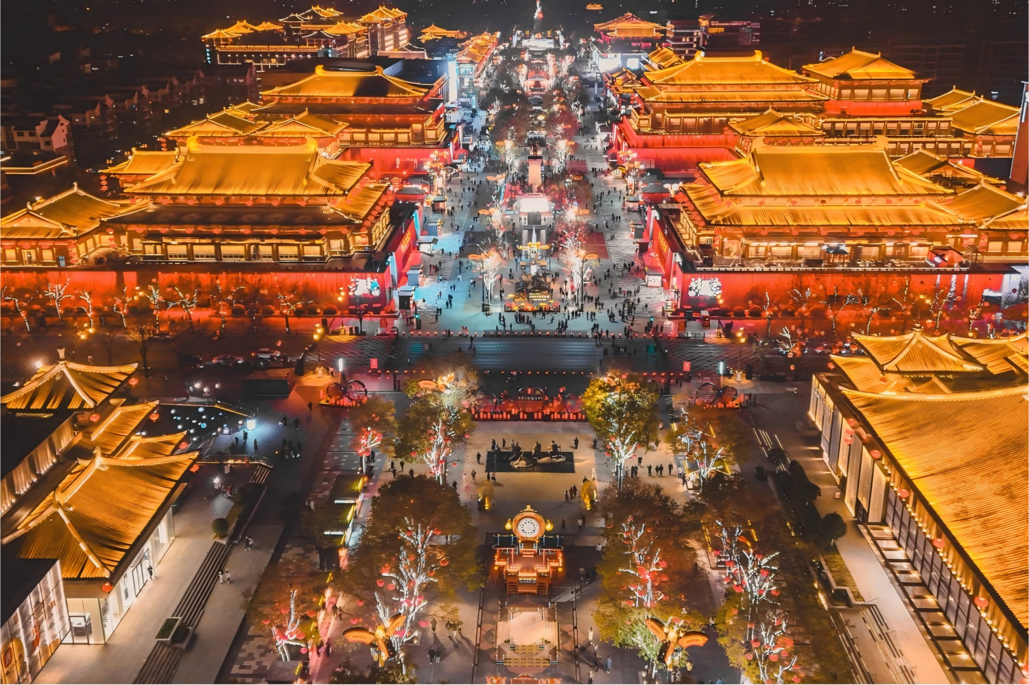 City Wall, Small Wild Goose Pagoda, Great Tang All Day Mall