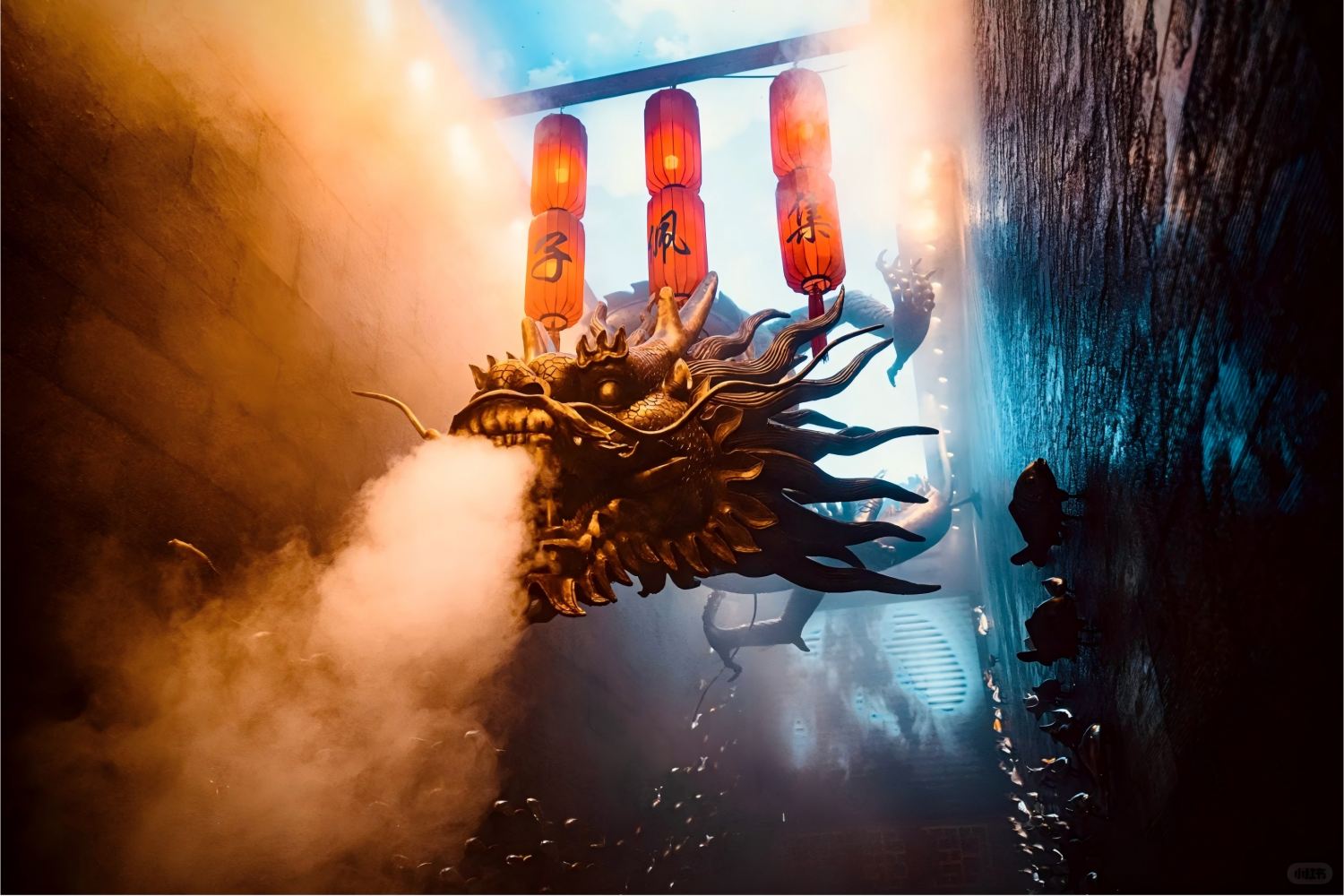 Walking Tour in the Huancheng Park, Ancient City Wall, Shaanxi Cuisine, Tang Paradise