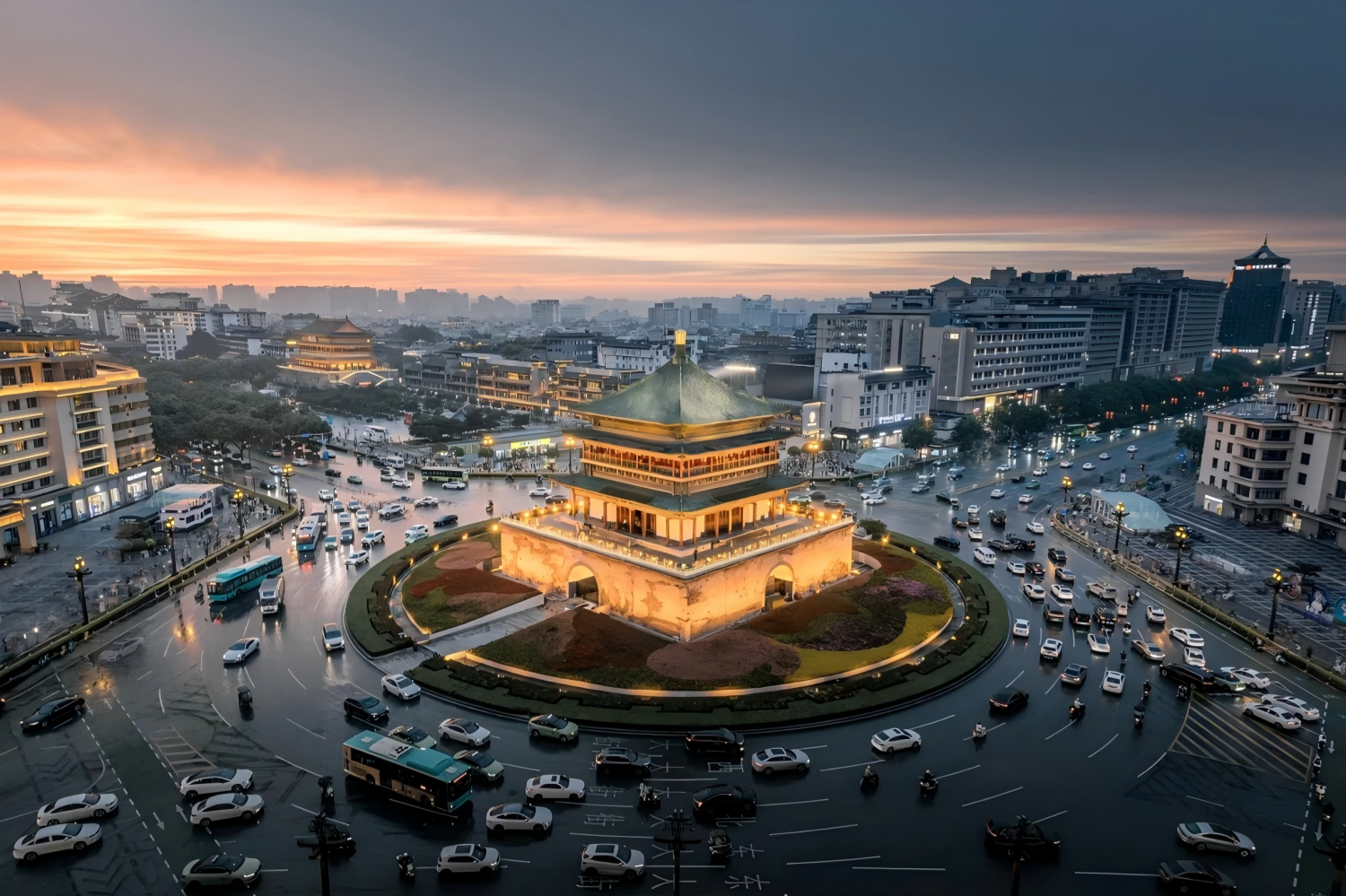 Arrival, Bell & Drum Towers and Muslim Street
