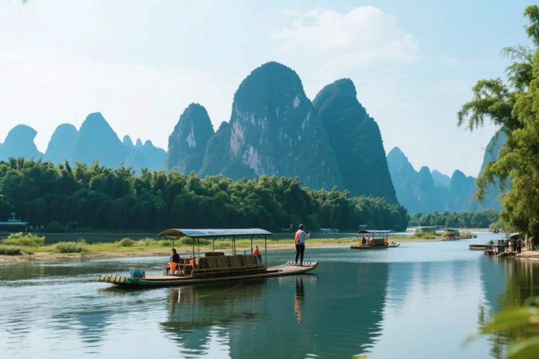 Guilin to Yangshuo - Li River Cruise