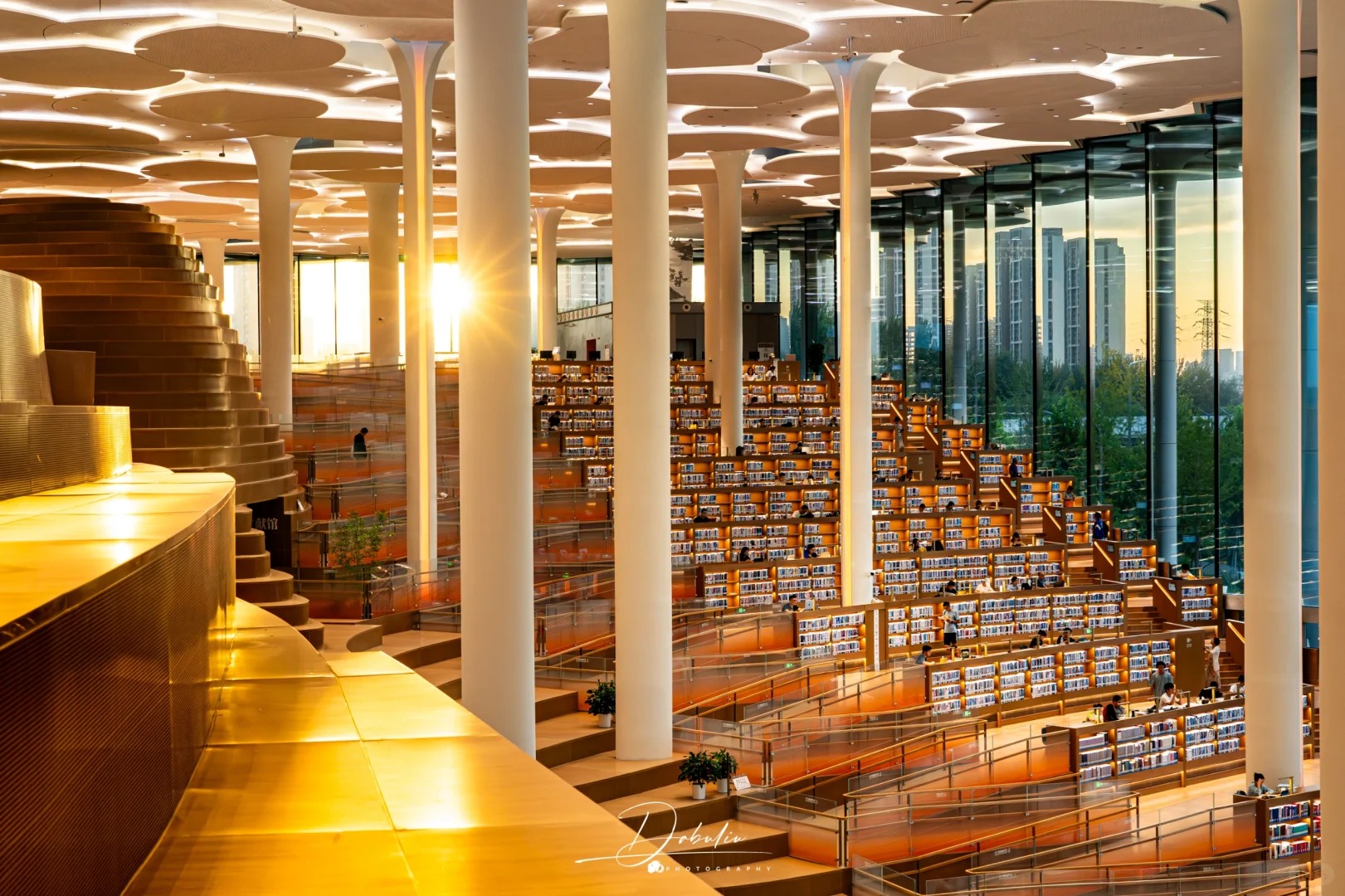 Self-Driving Tech and Beijing City Library