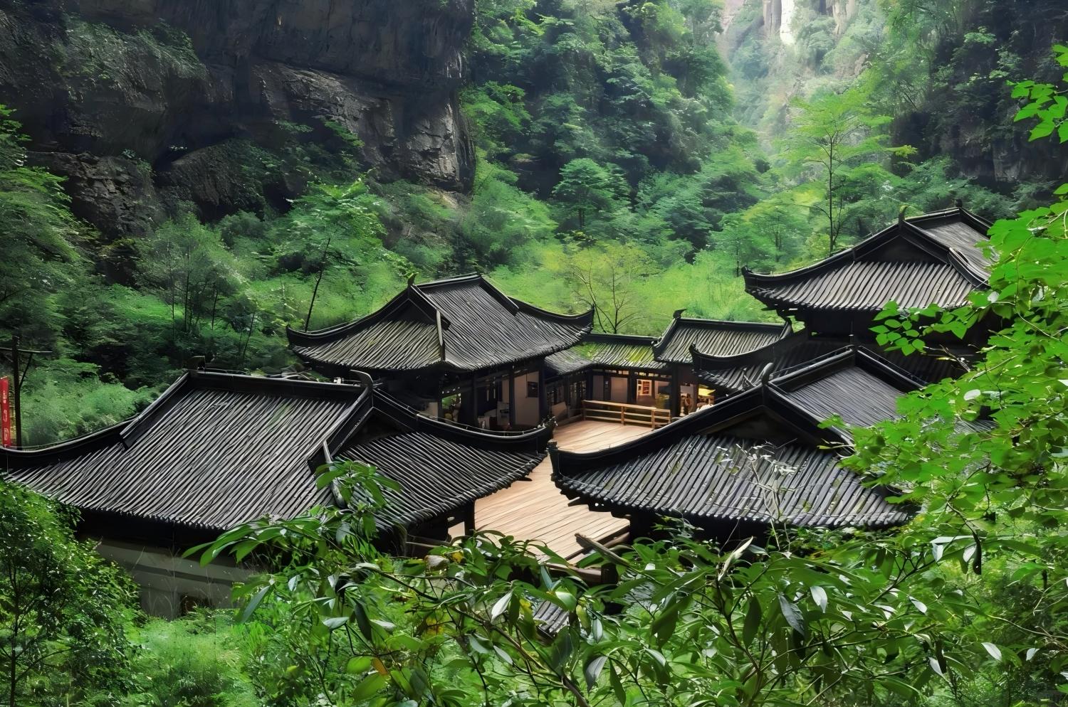 Nature's Masterpiece in Wulong